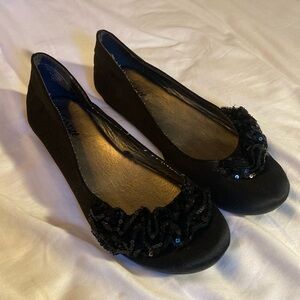 ⭐️Justice Sequin Black Dress Shoes⭐️